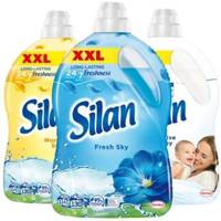 Silan Płyn do Płukania Tkanin MIX 390pr 2,86l x3