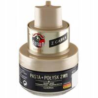 Bufalo Pasta do Pielęgnacji Butów z Gąbką Czarny 40 ml