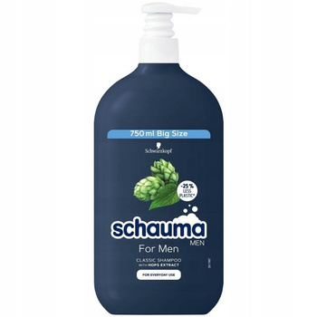 Schauma For Men Szampon Do Włosów dla Mężczyzn 750 ml