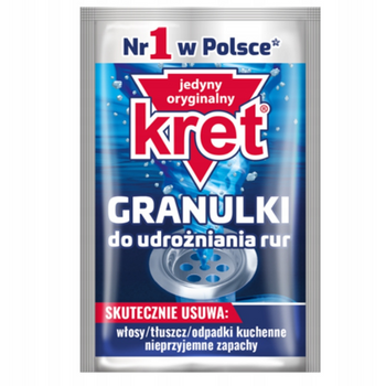 Kret Granulki do Udrażniania Rur 40g