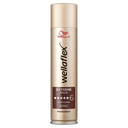 Wellaflex Power Hold Lakier do Włosów 250ml