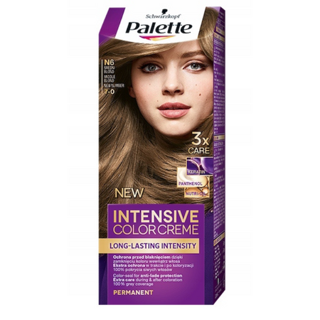 Palette Farba do włosów N6 (7-0) Średni Blond x 2