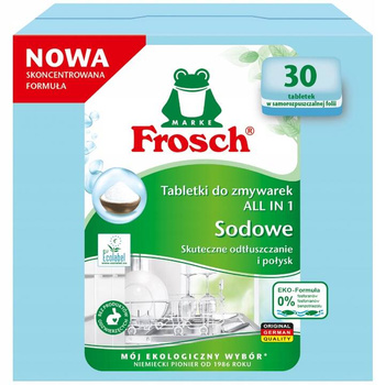 Frosch Sodowe Tabletki do Zmywarek All in 1 30sztk.