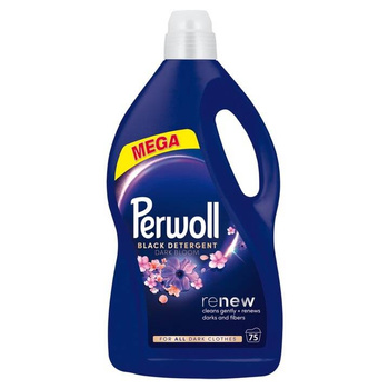 Perwoll Renew Dark Bloom Płyn do Prania Czerni i Ciemnych Tkanin 3,75l 75pr
