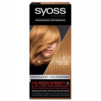 Farba do włosów Syoss Color 8_7 Miodowy Blond