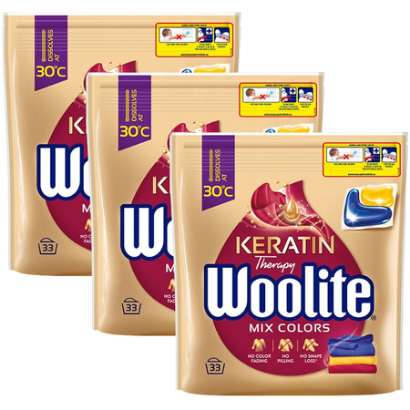 Woolite Kapsułki do Prania Color 33 sztuki