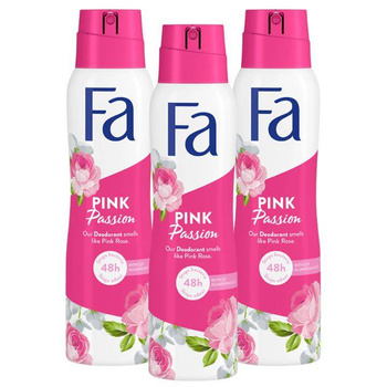 Fa Dezodorant Spray Pink Passion 150ml x3