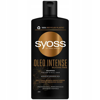 Syoss Oleo Intense Szampon do Włosów 440ML