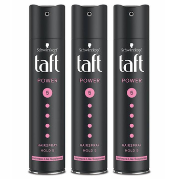 Taft Power Cashmere Lakier do włosów 250 ml x3