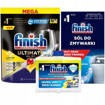 Finish Zestaw Ultimate 70 Lemon + 2 Dodatki