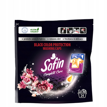 Sofin Complete Care Kapsułki do Prania Czarnego 24