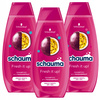 Schauma Szampon do Włosów Fresh It Up! 400ml x3