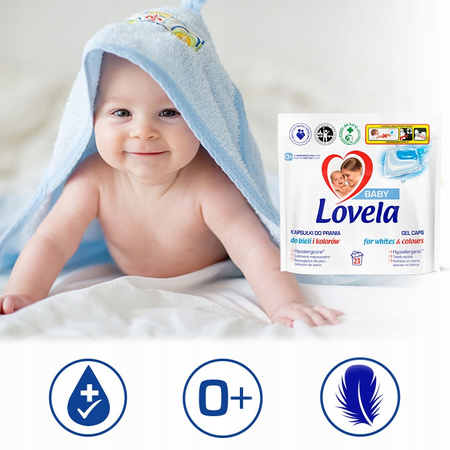 Lovela Hipoalergiczne Kapsułki do Prania 4x23 szt.
