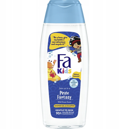FA Kids Żel pod Prysznic dla Dzieci Ocean 2w1