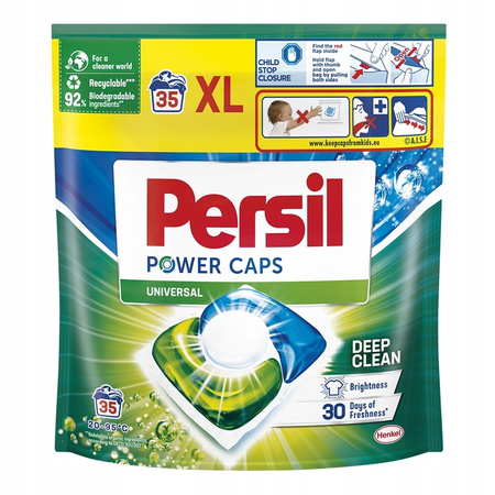 Persil Power Caps Kapsułki do Prania Bieli 35 szt