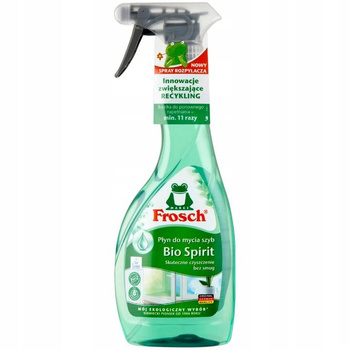 Frosch Bio Spirit Płyn do Mycia Szyb Luster 500ml