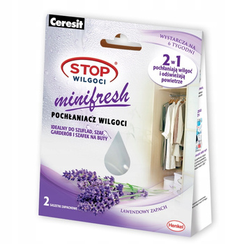 Ceresit Pochłaniacz Wilgoci Saszetka Lawenda 2x50g