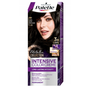 Palette Farba do włosów N1 (1-0) Czerń