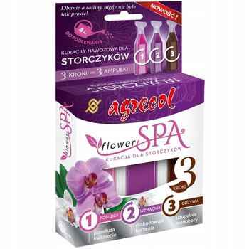 Agrecol Nawóz Zestaw Flower Spa do Storczyków 90ml