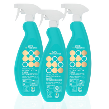 Yope Probiotyczny Płyn do Mycia Kabin 500ml x3