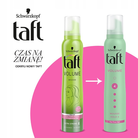 Taft Volume Ultra Strong Pianka do włosów 200ml