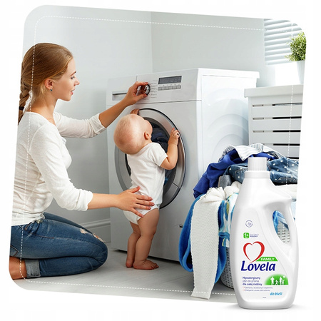 LOVELA Family Płyn do Prania Bieli 1,85L (28 pr)