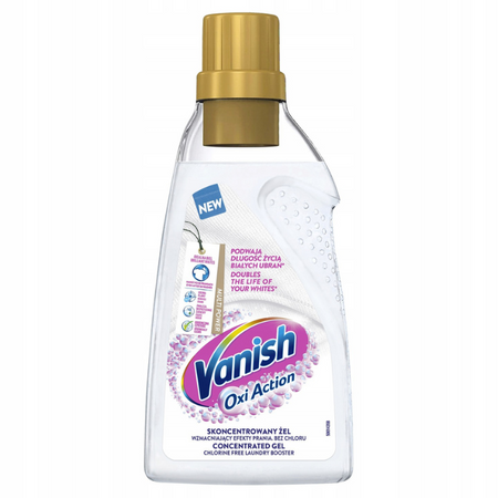 Vanish Oxi Action Odplamiacz do Bieli w Żelu 750ml