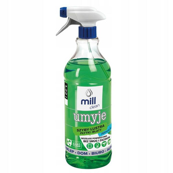 MILL Clean Płyn do Mycia Szyb Luster i Glazury o Zapachu Konwalii 1,22l