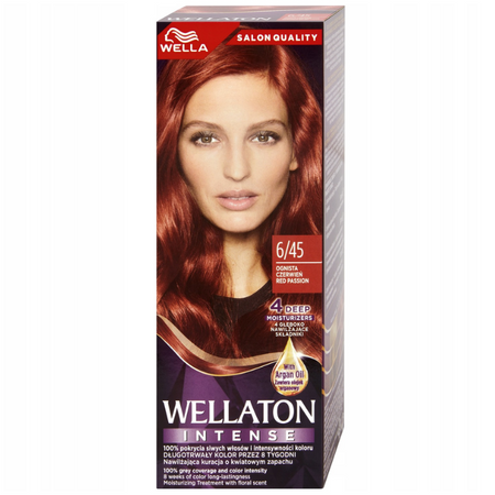 Wellaton Intense Farba do włosów 6/45 Ognista Czer