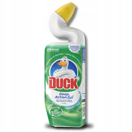 Duck Deep Action Żel do Czyszczenia i Dezynfekcji WC Pine 750ml