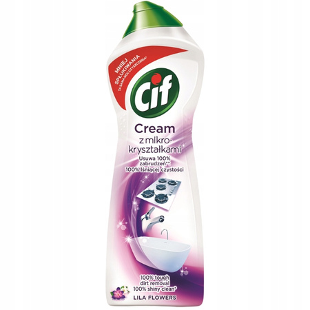 Cif Cream Mleczko do Czyszczenia Lilia Flowers 780