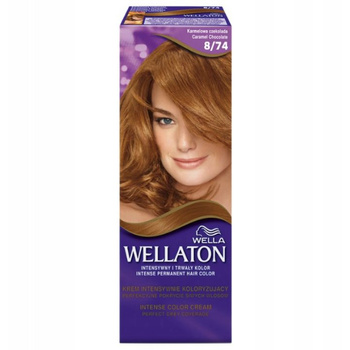Wellaton Krem Kolor Karmelowa Czekolada 8/74