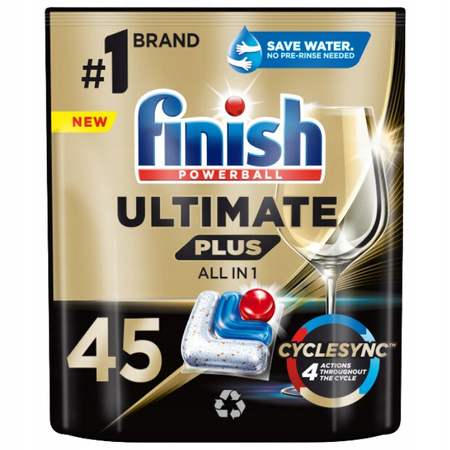 Finish Ultimate Plus Kapsułki do Zmywarki 45 Fresh