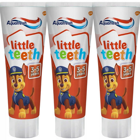 Aquafresh Pasta do Zębów Psi Patrol 3x50ml