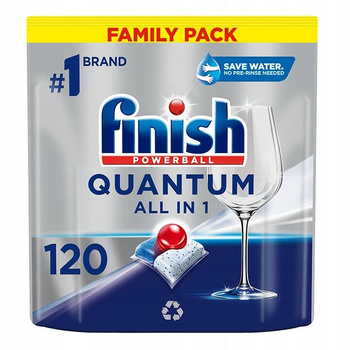 Finish Quantum Kapsułki do Zmywarki Fresh 120 szt
