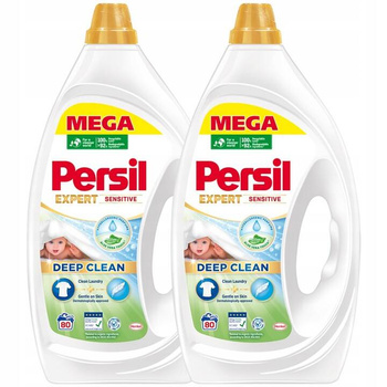 Persil Sensitive Żel do Prania Ubrań Dziecięcych Zestaw 7,2l 160 prań