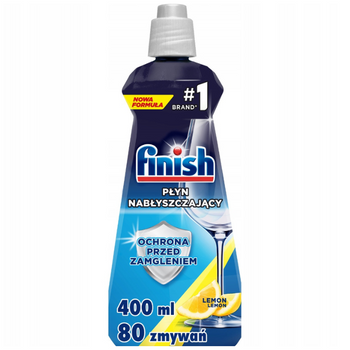 Finish Płyn Nabłyszczacz Do Zmywarki Lemon 400 ml