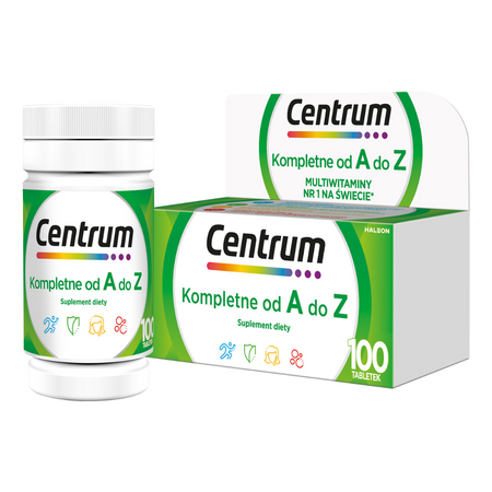 Centrum Kompletne od A do Z suplement diety 100Tab