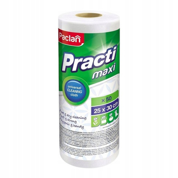 Paclan Practi Ściereczka na Rolce Opakowanie 50 sztuk
