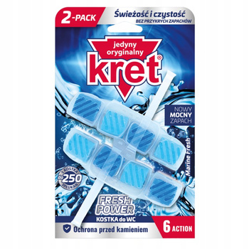 Kret Zawieszka do WC Marine Fresh 40g x2