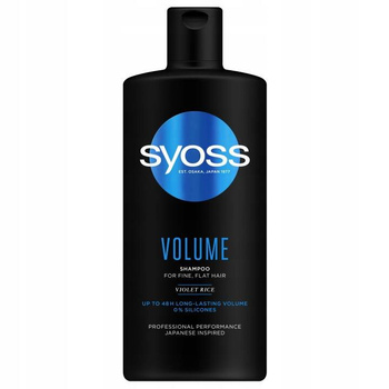 Syoss Volume Szampon do włosów Objętość 440ml