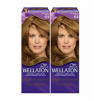 Wellaton Krem Koloryzujący Orzech Laskowy 7/3 x2