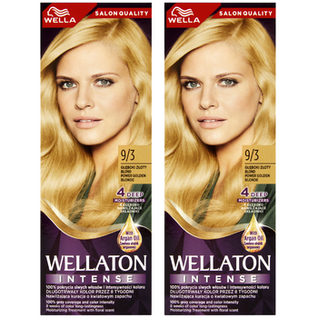 Wellaton Krem Koloryzujacy Złoty Blond 9/3 x2