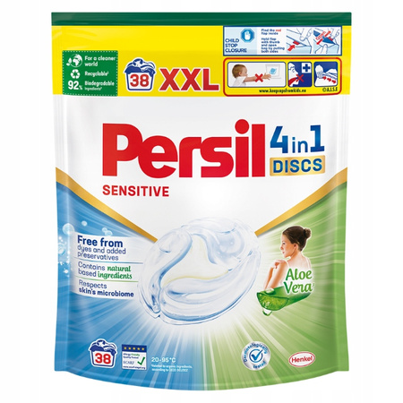 Persil Discs Sensitive Kapsułki do Prania 38 szt