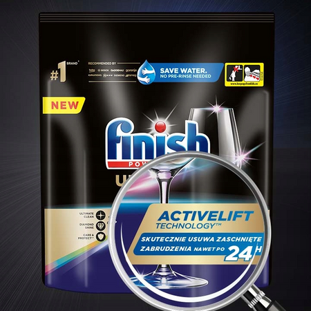 FINISH ULTIMATE LEMON Tabletki do zmywarki 50 x2