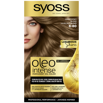 Syoss Oleo Intense Farba 6-80 Orzechowy Blond