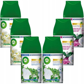 Air Wick Freshmatic Wkład Odświeżacza MIX 250ml x6