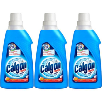 Calgon Żel Odkamieniacz Pralki Zmiękczacz 750ml x3