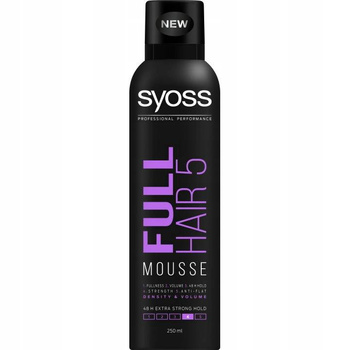 Syoss Full Hair Pianka Nadająca Siłę i Objętość 250ml