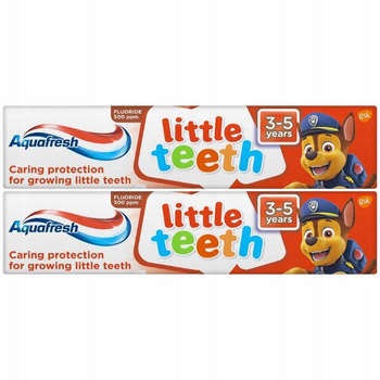 Aquafresh Pasta do Zębów Psi Patrol 2x50ml